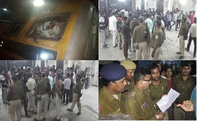 बिहार : मैट्रिक की परीक्षा देकर लौट रहे परीक्षार्थियों का उपद्रव, दो ट्रेनों में तोड़-फोड़