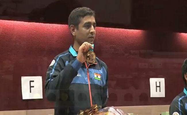 ISSF विश्व कप VIDEO : रिजवी ने स्वर्ण जबकि जीतू और मेहुली को कांस्य पदक