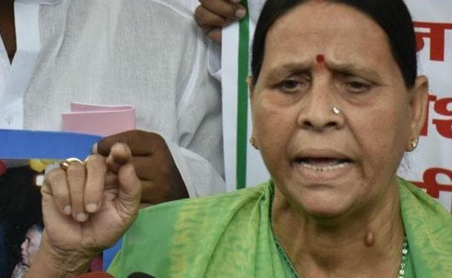 बिहार उपचुनाव  : राबड़ी आज जहानाबाद में करेंगी प्रचार