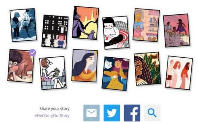 अंतरराष्ट्रीय महिला दिवस पर इस डूडल के जरिये गूगल कर रहा नारी शक्ति को सलाम