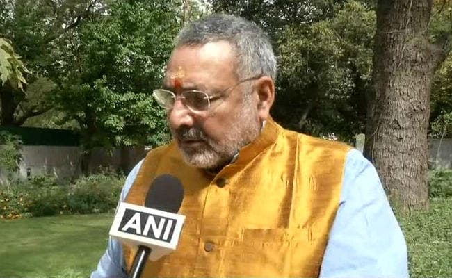 गिरिराज सिंह ने दिया विवादित बयान, कहा- अररिया में कट्टरपंथी विचारधारा की जीत से देश को खतरा