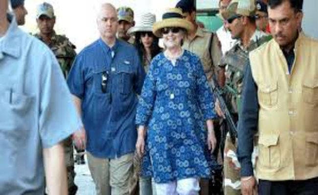 भारत दौरे पर आईं हिलेरी क्लिंटन की हड्डी में मामूली फ्रैक्चर, जोधपुर के अस्पताल में हुआ इलाज