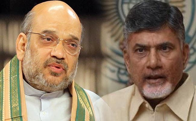 चंद्रबाबू नायडू ने भाजपा अध्यक्ष अमित शाह के खत को कहा, ‘झूठ का पुलिंदा और आधा-अधूरा सच''