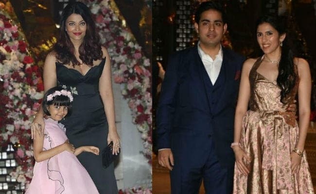 मैटेलिक गाउन में दिखीं अंबानी परिवार की होनेवाली बहू श्‍लोका, ग्रैंड पार्टी में शामिल हुए ये सितारे