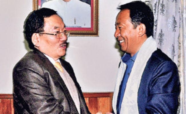 गंगतोक :सिक्किम के सीएम व जीटीए चेयरमैन की हुई मुलाकात