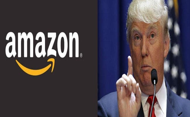 अमेरिकी राष्ट्रपति  डोनाल्ड ट्रंप ने अमेजन को लताड़ा