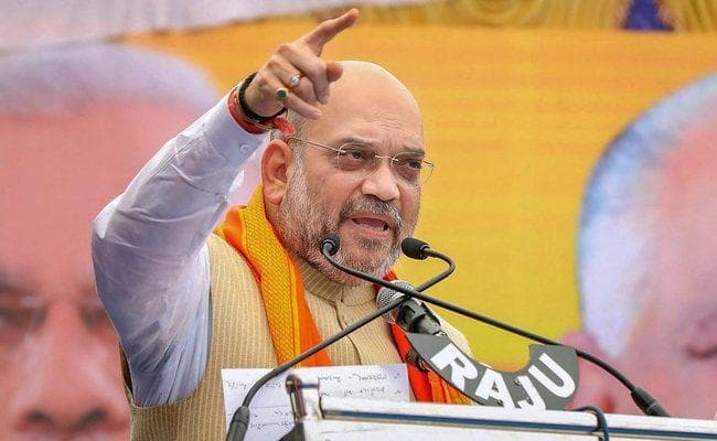 मैसूर में गरजे अमित शाह, कहा-अपने ही क्षेत्र से सिद्दरमैया-जेडीएस को मिलेगा सबसे बड़ा चुनावी सदमा