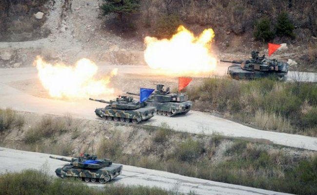 अमेरिका और दक्षिण कोरिया ने शुरू किया संयुक्‍त सैन्य अभ्यास, उत्तर कोरिया खामोश