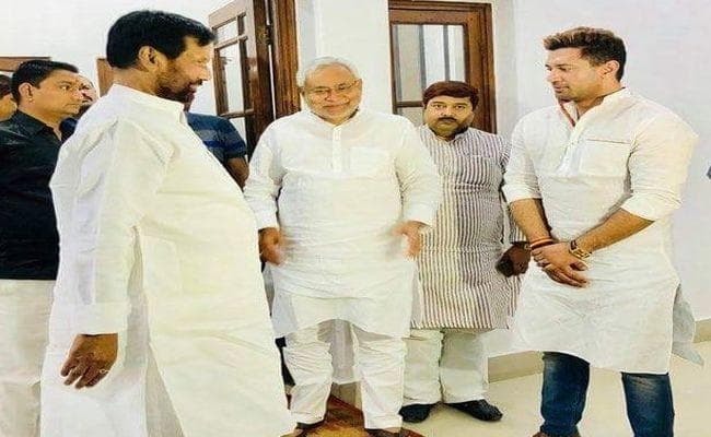 नीतीश और रामविलास पासवान की बढ़ रही नजदीकियों को लेकर बिहार में सियासी चर्चा शुरू