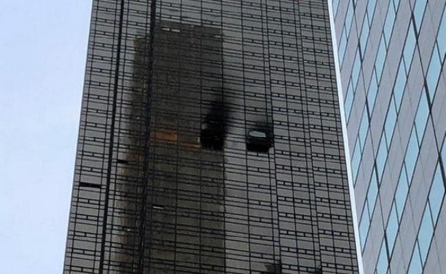 ट्रंप टावर में लगी आग पर पाया गया काबू, अमेरिकी राष्ट्रपति ने कहा - शुक्रिया