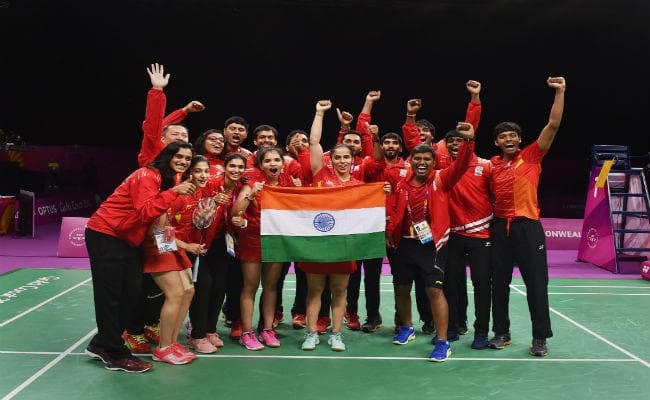 #CWG2018 : बैडमिंटन मिश्रित टीम स्पर्धा में भारत को गोल्‍ड, मलेशिया को 3-1 से हराया