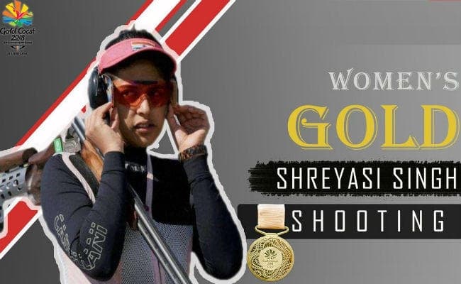 #GC2018 : बिहार की बेटी श्रेयसी सिंह ने डबल ट्रैप शूटिंग में सोना जीता, राष्ट्रपति ने दी बधाई
