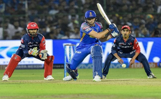 IPL 2018 : डकवर्थ लुईस के आधार पर राजस्थान ने दिल्ली को 10 रन से हराया