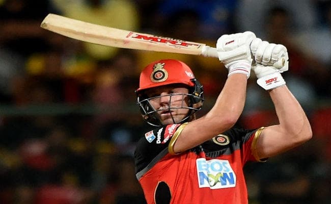 IPL 2018 : डिविलियर्स के अर्धशतक की बदौलत, RCB ने KXIP को चार विकेट से हराया