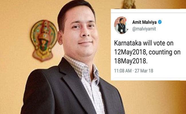कर्नाटक विधानसभा चुनाव की तारीख का इस शख्स ने किया था खुलासा, चुनाव आयोग से मिला क्लीन चिट