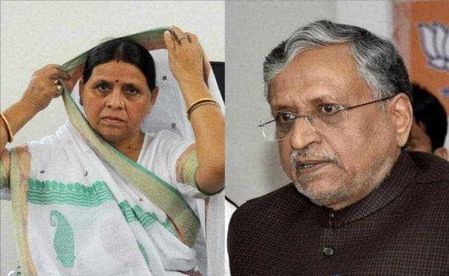 राबड़ी इस बड़े कारण की वजह से सुरक्षा के मुद्दे को तूल दे रही हैं : सुशील मोदी