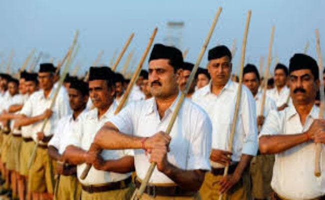 राष्ट्रीय स्वयंसेवक संघ के शाखा में 18 प्रतिशत की वृद्धि