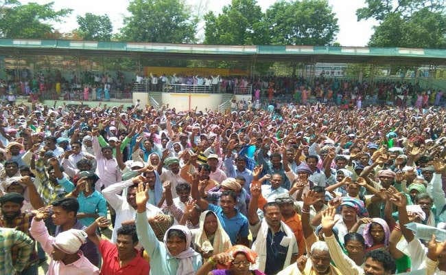 गुमला : आदिवासियों का जनाक्रोश महारैली, कुरमी व तेली जाति को एसटी का दर्जा देने का विरोध