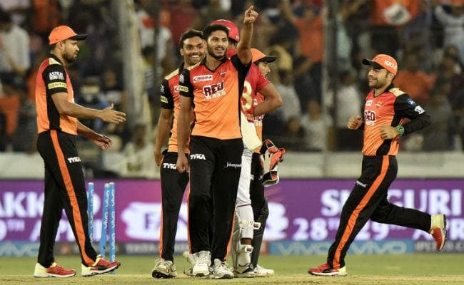 IPL 2018 : अंकित राजपूत के पांच विकेट गये बेकार, 13 रन से जीते सनराइजर्स