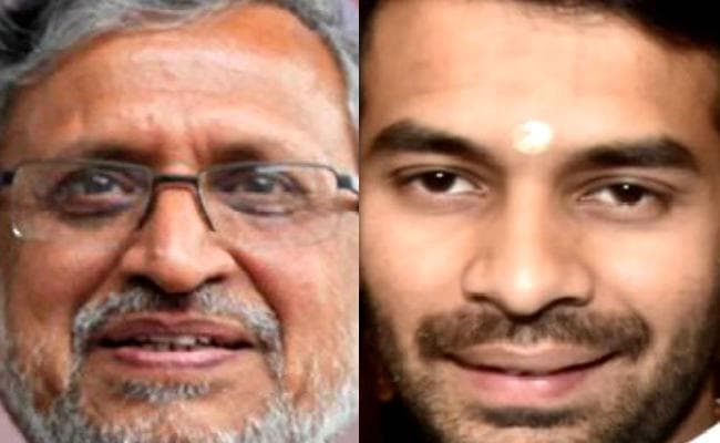 बिहार : ...जब सुशील मोदी से बोले तेजप्रताप, शादी में जरूर आइएगा