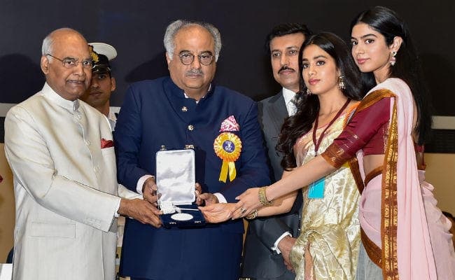 श्रीदेवी के लिए राष्ट्रीय पुरस्कार लेते हुए पति बोनी कपूर ने कही यह बात