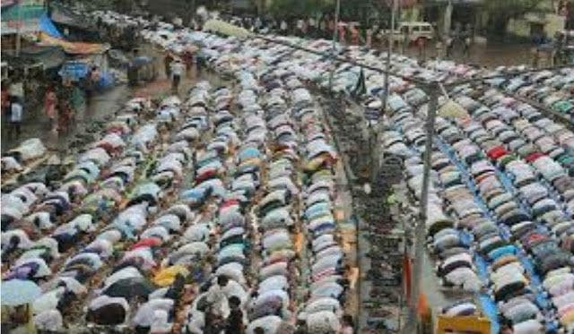 खुली जगह पर नमाज के विवाद पर बोली भाजपा, मोदी सरकार सर्वधर्म समभाव के आधार पर काम करती है