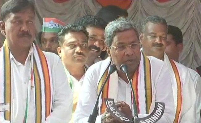 सिद्धरमैया ने मोदी, शाह को भेजा 100 करोड़ रुपये का मानहानि नोटिस