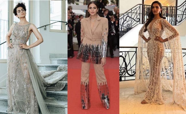 Cannes 2018: दीपिका पादुकोण, कंगना रनौत और हुमा कुरैशी ने इस अंदाज में रेड कारपेट पर मारी इंट्री