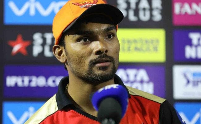 IPL 2018 : सनराइजर्स के संदीप ने कहा, प्लेऑफ में भी इस लय को रखना होगा कायम