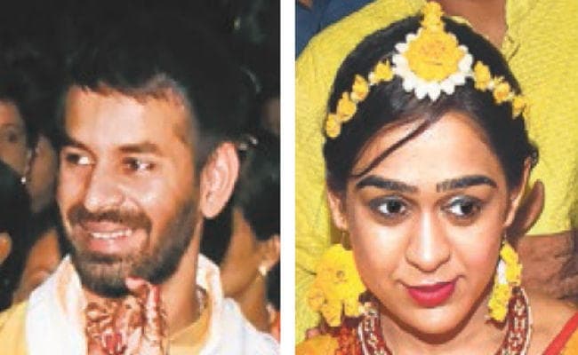 बिहार : ऐश्वर्या संग आज सात फेरे लेंगे तेजप्रताप