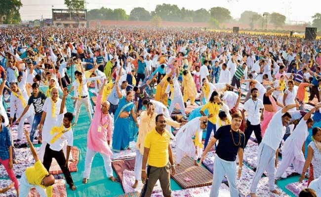 बिहार : नालंदा के बाद आज से गया में बाबा रामदेव का योग शिविर