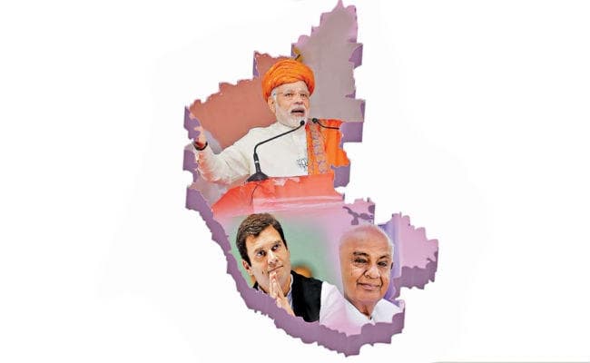 कर्नाटक चुनाव 2018 : जीत और हार के उलझे आयाम, तीन बड़े क्षेत्रों में पिछड़ गयी कांग्रेस
