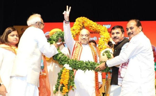 बोले अमित शाह- येदियुरप्पा सरकार कर्नाटक के लोगों की आशा आकांक्षा को पूरा करेगी