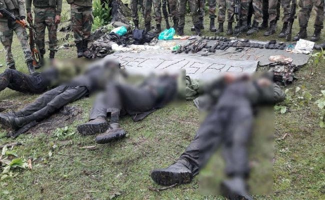 जम्‍मू-कश्‍मीर : कुपवाड़ा में सुरक्षा बलों के साथ मुठभेड़ में चार आतंकवादी ढेर, ऑपरेशन जारी