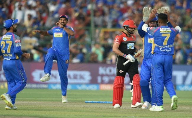 IPL 2018 : शर्मनाक हार के साथ कोहली की टीम की आईपीएल से विदाई, राजस्थान ने 30 रन से रौंदा