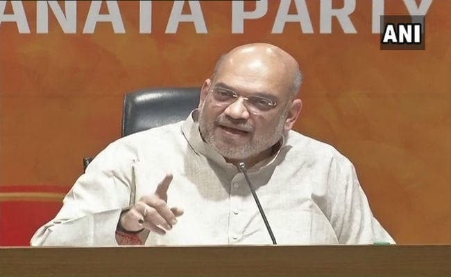 कर्नाटक चुनाव : अमित शाह ने कहा, कांग्रेस ने विधायकों को बंधक बनाया, अगर ऐसा ना होता तो नतीजा कुछ और होता