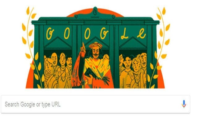 गूगल ने महान समाज सुधारक राजा राममोहन राय को 246 वीं जयंती पर डूडल बनाकर दी श्रद्धांजलि