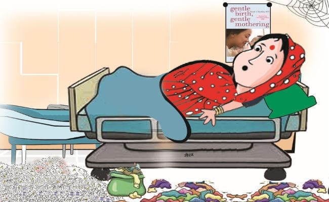 सदर अस्पताल में लगा है गंदगी का अंबार, ठीक होने के बदले मरीज पड़ जाते हैं और बीमार