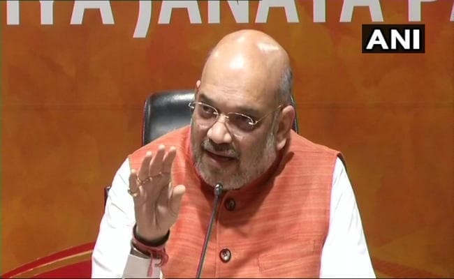 एनडीए से चंद्रबाबू गये तो नीतीश आये, 2019 में पीएम चुनने के लिए मिलेंगे वोट : अमित शाह