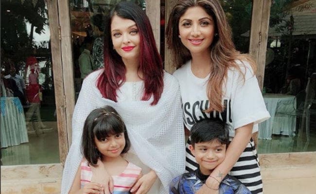 शिल्‍पा ने मनाया बेटे विवान का बर्थडे, आराध्‍या संग पहुंची ऐश्‍वर्या राय बच्‍चन