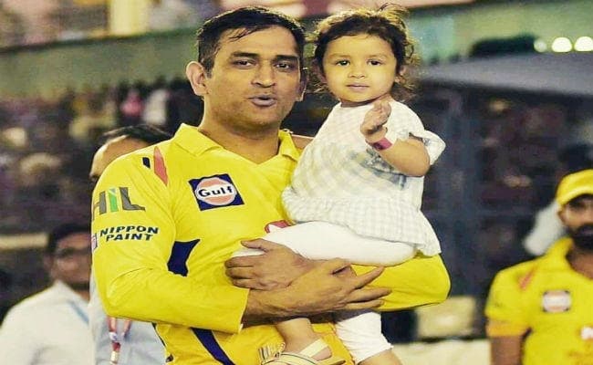 IPL 2018 : धौनी बेस्‍ट ''कैप्‍टन'' ही नहीं बल्कि बेस्‍ट ''फादर'' भी हैं, जीत के बाद जीवा के साथ की ऐसी मस्‍ती