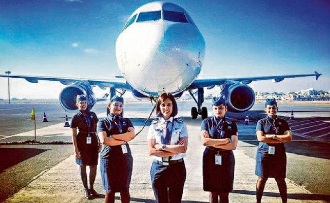 विश्व में सबसे अधिक महिला पायलट भारत में, हर 8वीं फ्लाइट की कमान महिला के हाथों में