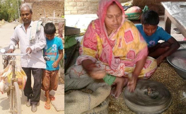 बेटा-बेटी को शिक्षित करने को घूम-घूम सत्तू बेच रहा दिव्यांग, पैसे की कमी से नहीं आ सकी आंखों की रोशनी