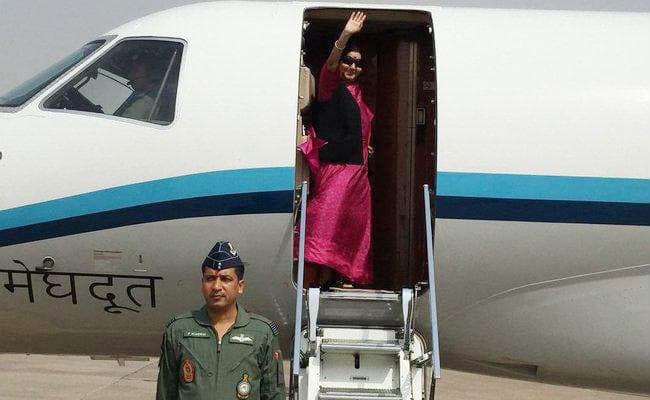 14 मिनट तक रेडार से गायब रहा सुषमा स्‍वराज का विमान, ''पैनिक बटन'' दबते ही मची अफरा-तफरी