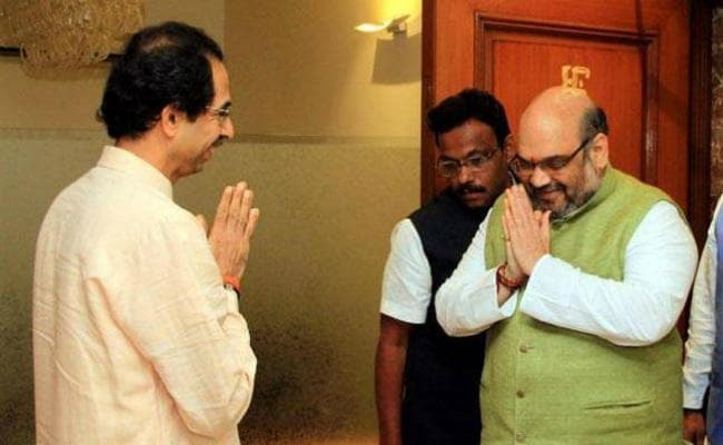अब सहयोगी दलों को साधने में जुटी भाजपा, कल उद्धव से शाह की मुलाकात