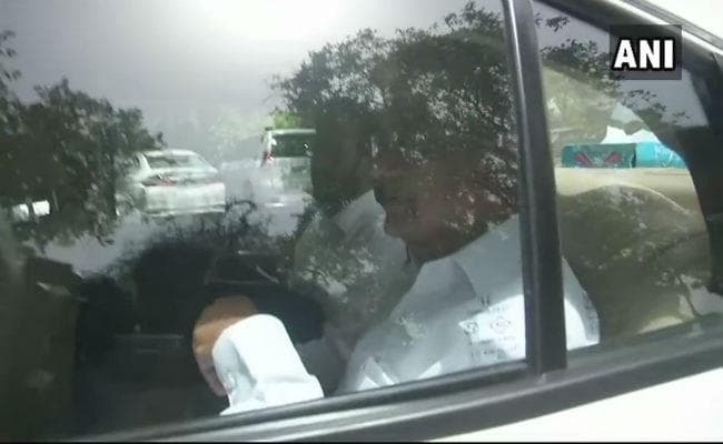 एयरसेल मैक्सिस मामले में पूछताछ के लिए ईडी के सामने पेश हुए पी चिदंबरम