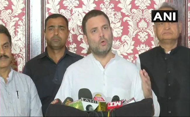 महागठबंधन के फार्मूले पर बढ़ चले राहुल गांधी, मुंंबई में बोले - यह जन भावना