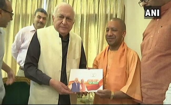 संपर्क फॉर समर्थन कार्यक्रम के लिए योगी ने की डॉ मंसूद हसन से मुलाकात