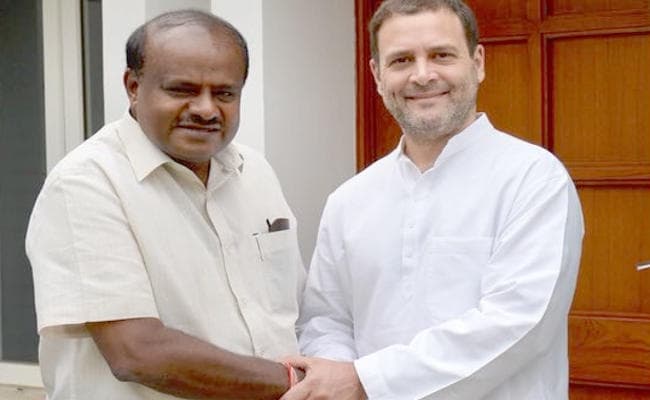 राहुल-कुमारस्वामी मुलाकात से कितनी कम हुई कर्नाटक में कांग्रेस-जेडीएस की खींचतान