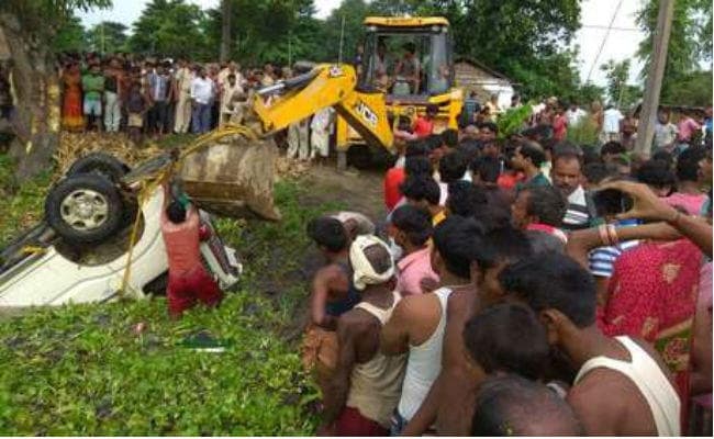 बिहार : अररिया में भीषण सड़क हादसा, 6 बच्चों की मौत, पांच घायल